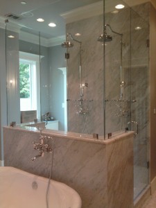 frameless shower doors